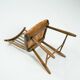 Wsk chair by Arno Lambrecht, 1950s in straw wicker and beech