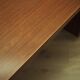 Bureau en acajou, design italien, années 1970, production : Italie