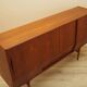 Teak highboard, Danish design, 1960s, made in Denmark