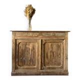 Low sideboard with canework