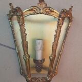 Superb bronze wall lamp lantern / working condition