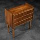 Classic Vintage Mid-Century Scandinavian Danish Modern Teak Chest of Drawers, 1960s