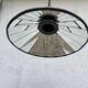 Industrial metal pendant light with mirror
