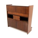 Scandinavian rosewood bar cabinet "SK 661" Johannes Andersen for J Skaaning & Søn, Denmark, 1960