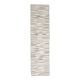 3x12 Brown & Beige Striped Vintage Kilim Runner Rug, 94x358Cm