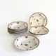 Deep Plates (Bowls) in Limoges Porcelain GDA 1900