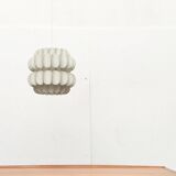 White metal pendant lamp from the mid-century by H. Zender for Temde.