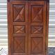 Antique Louis XIII wardrobe, diamond points