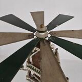 19th century handmade Christmas pyramid – rare and beautiful German folk art piece