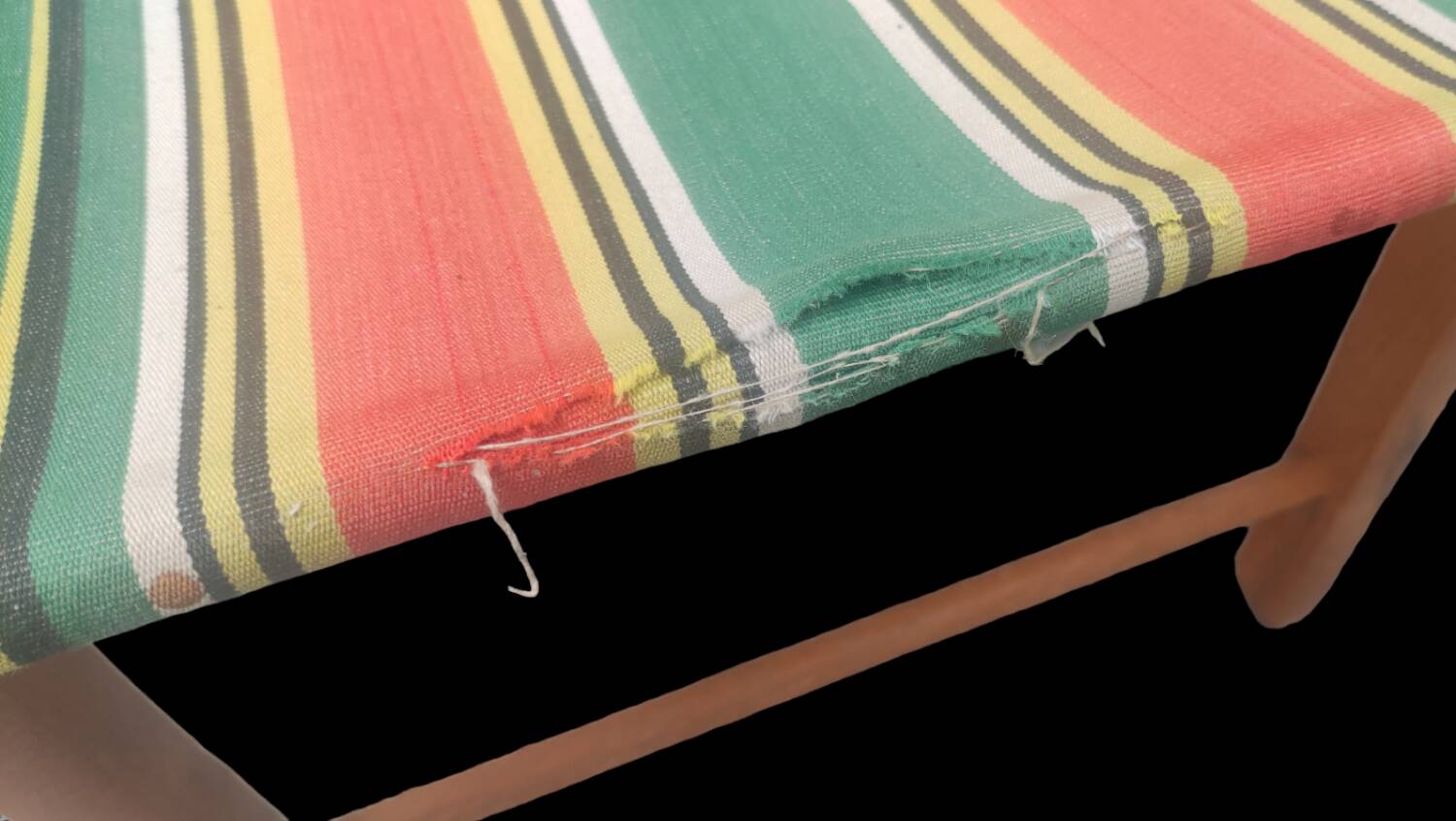 Chilean vintage deckchair