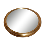 Small round golden mirror 20cm