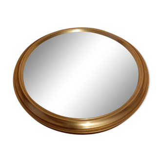 Small round golden mirror 20cm