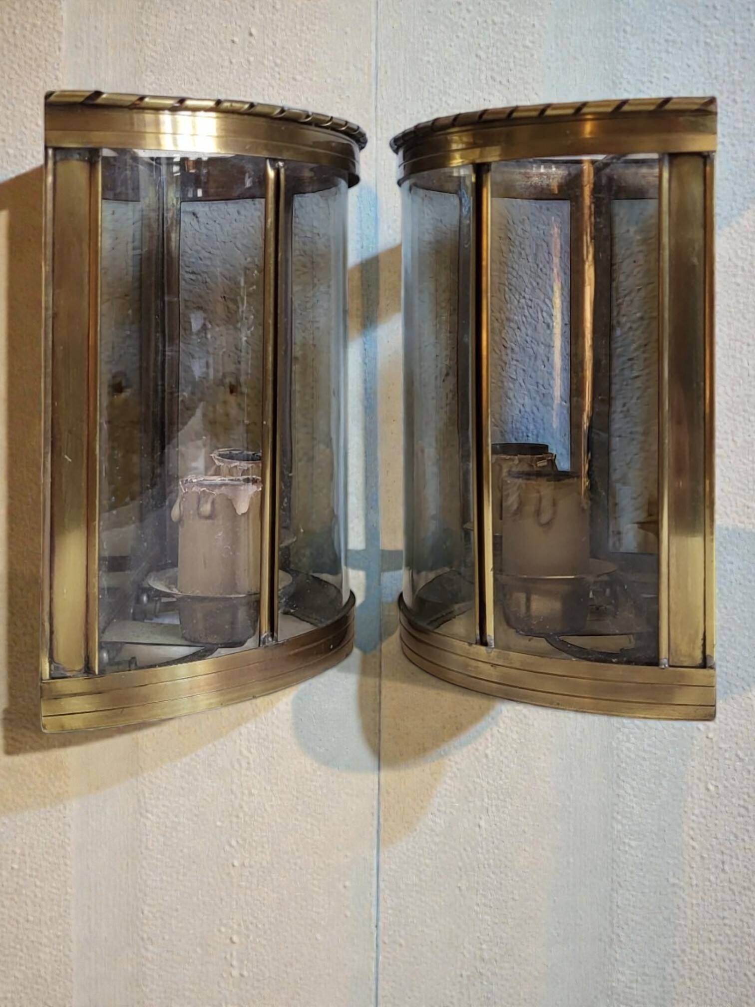 Pair of Napoleon III style wall sconces