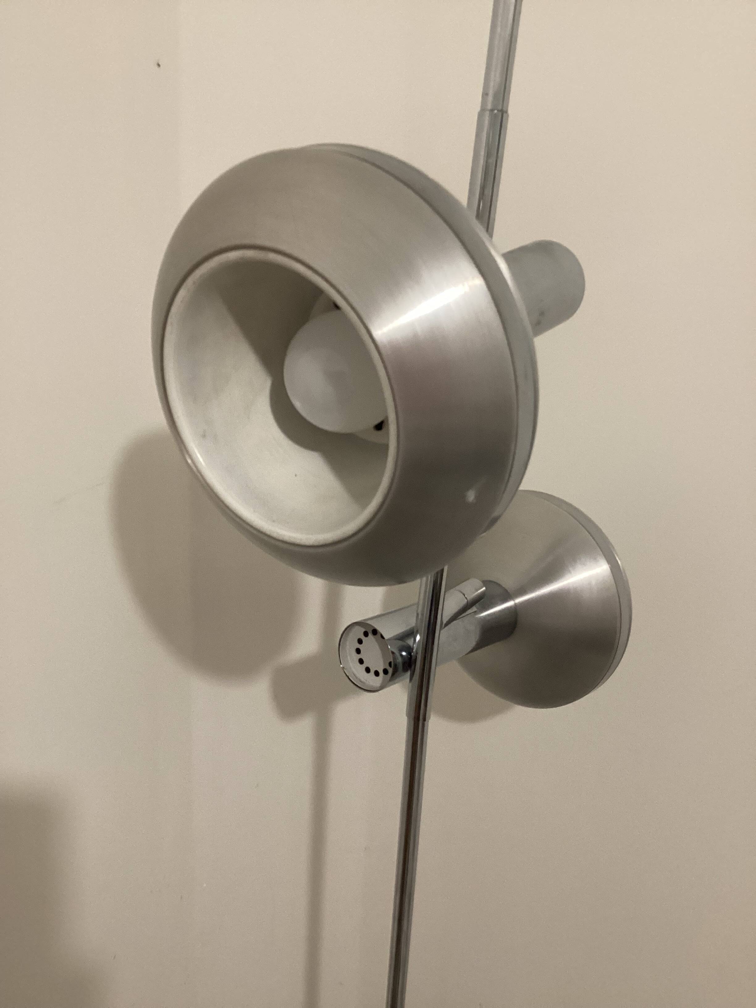 Vintage floor lamp 1970, signed OMI