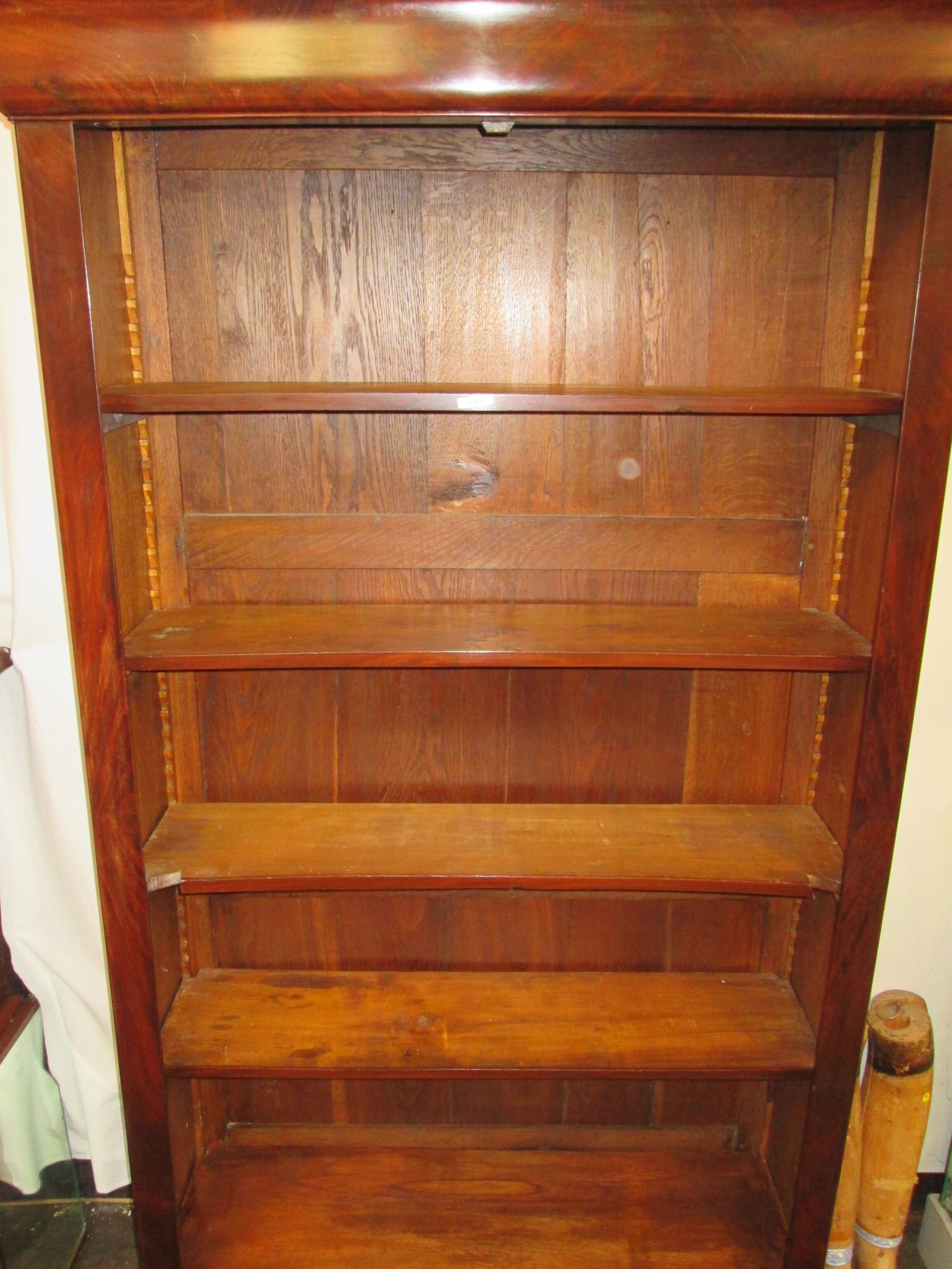 Mahogany shelf