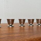 Mid-Century Cromargan Egg Cups by WMF, 1960s, set of 6