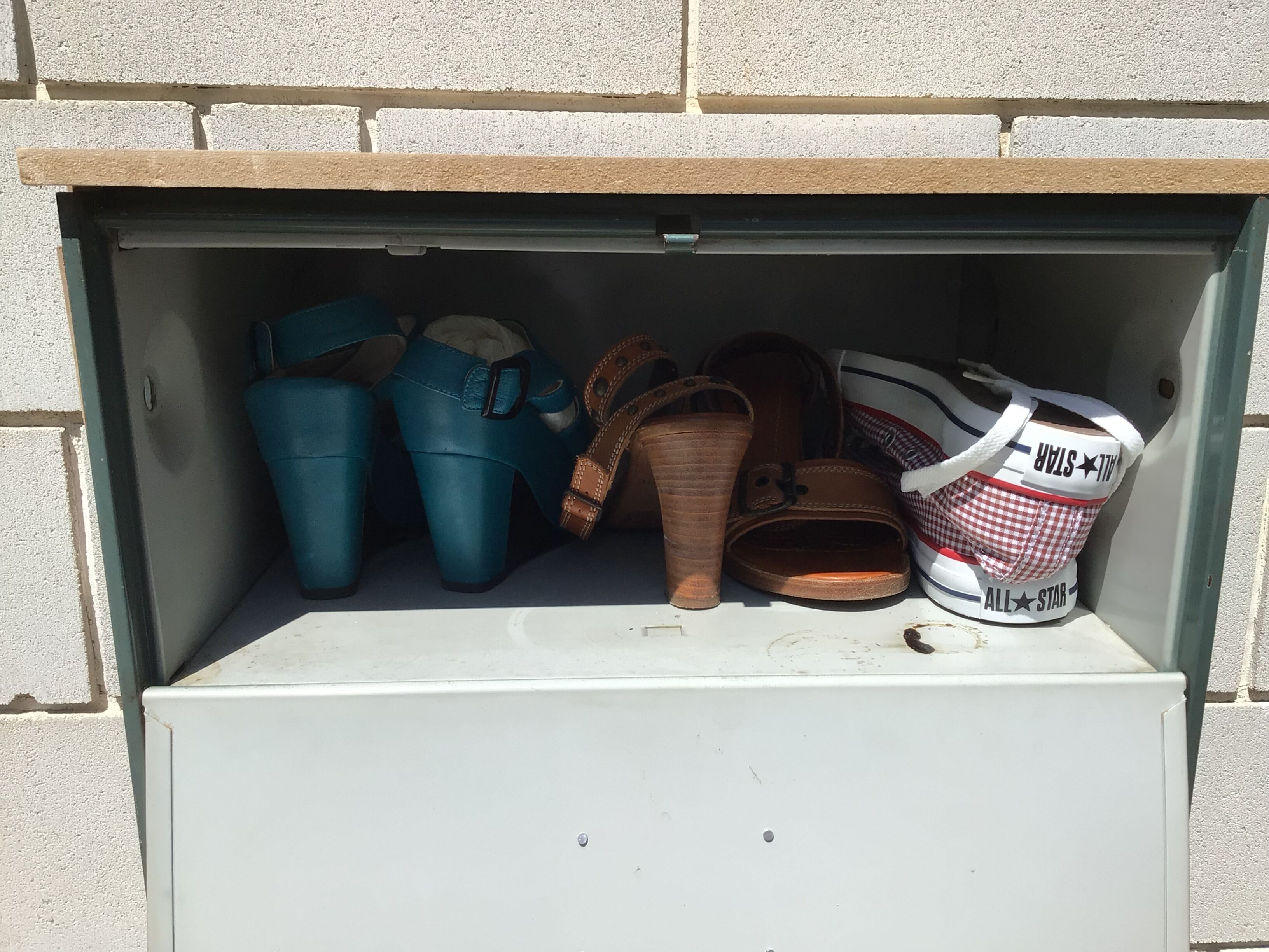 Brambles bramb bluish green 5 lockers