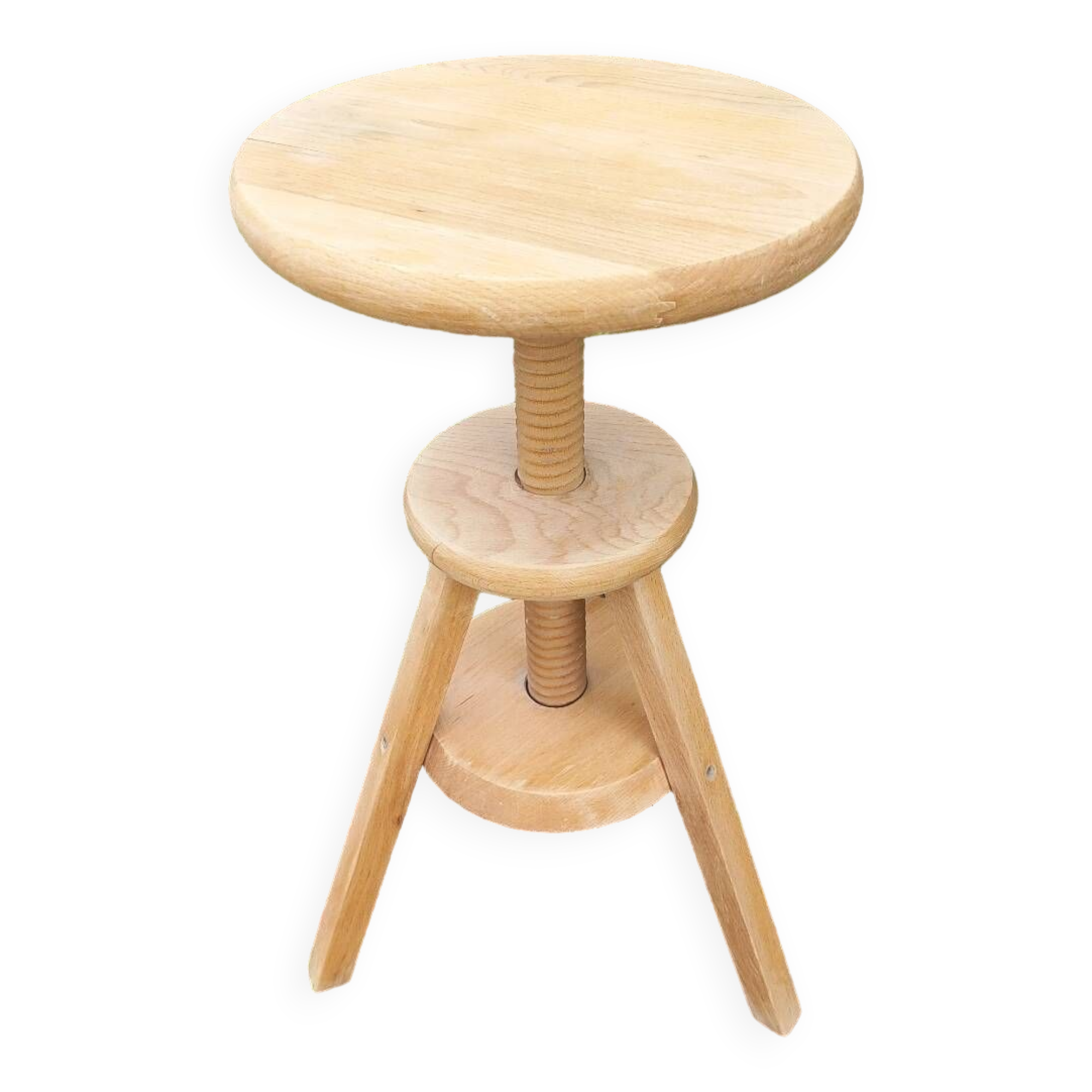 Tripod stool with screw
