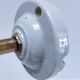 Opaline porcelain brass wall light early 20th century