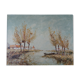 Tableau Aimé Daniel Steinlen 1923-1996 La Plate