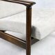 Light grey GFM-142 Chair by Edmund Homa, 1970s