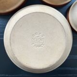 Series of 4 Gien sandstone bowls