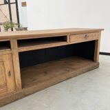 Comptoir chêne et pin XXL 350cm
