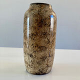 Marbled effect vase in Lunéville earthenware