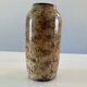 Marbled effect vase in Lunéville earthenware