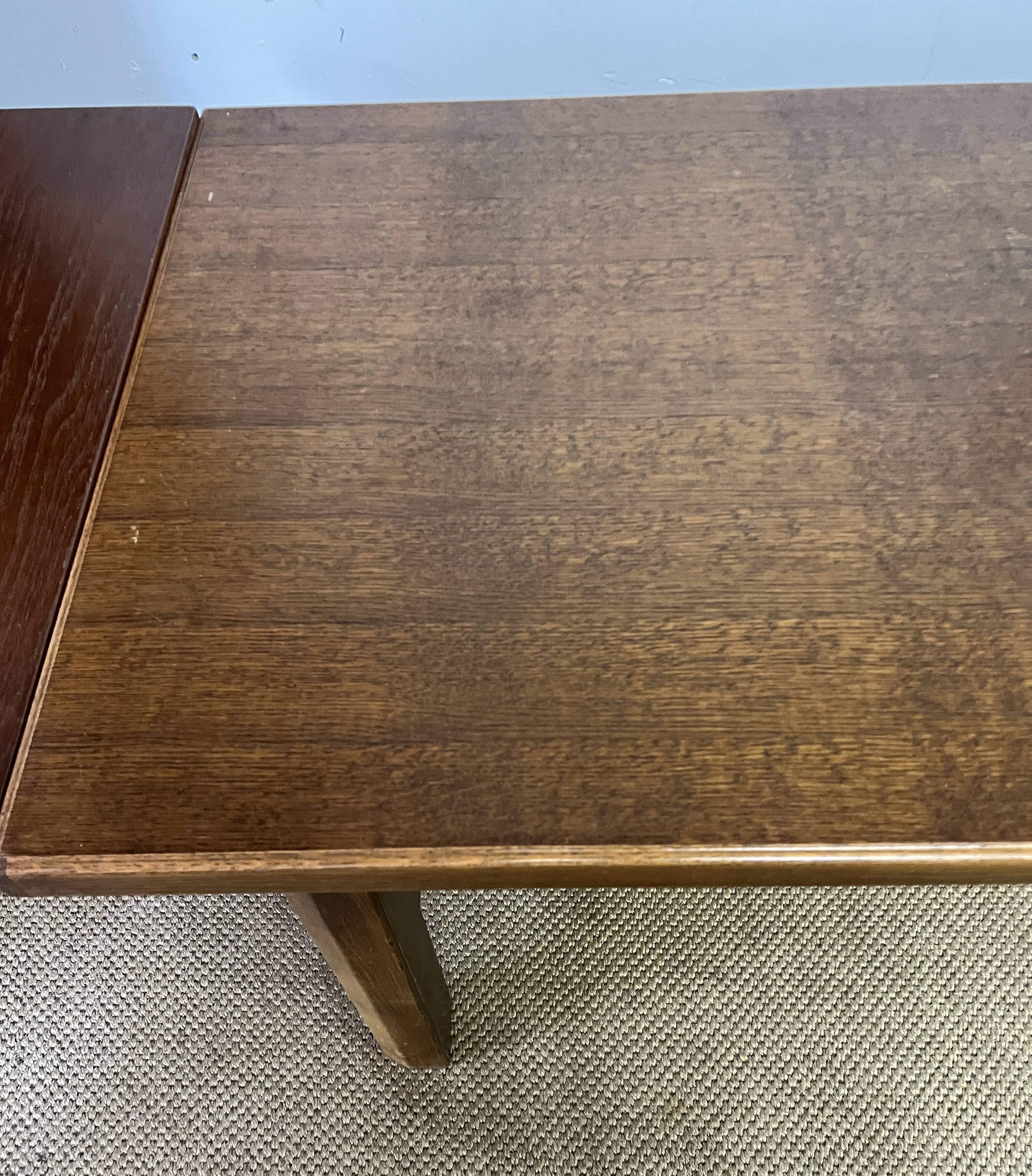 Vintage wooden farmhouse table