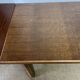 Vintage wooden farmhouse table