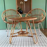 Rattan garden furniture