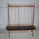 Flower Bench Cherry Wood  1960s Plant Stand