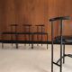 4 chaises Tokyo , design Rodney Kinsman 1985