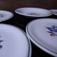 5 flat plates and 1 deep plate Sarreguemines "Dole"
