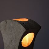 Lampes de table en travertin par Giuliano Cesari et Enrico Panzeri pour Nucleo Sormani, 1971