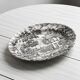 Myott Staffordshire The Hunter black English oval dish.