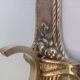 Ancienne applique art nouveau - Bronze et opaline