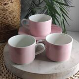 Pink coffee set 6