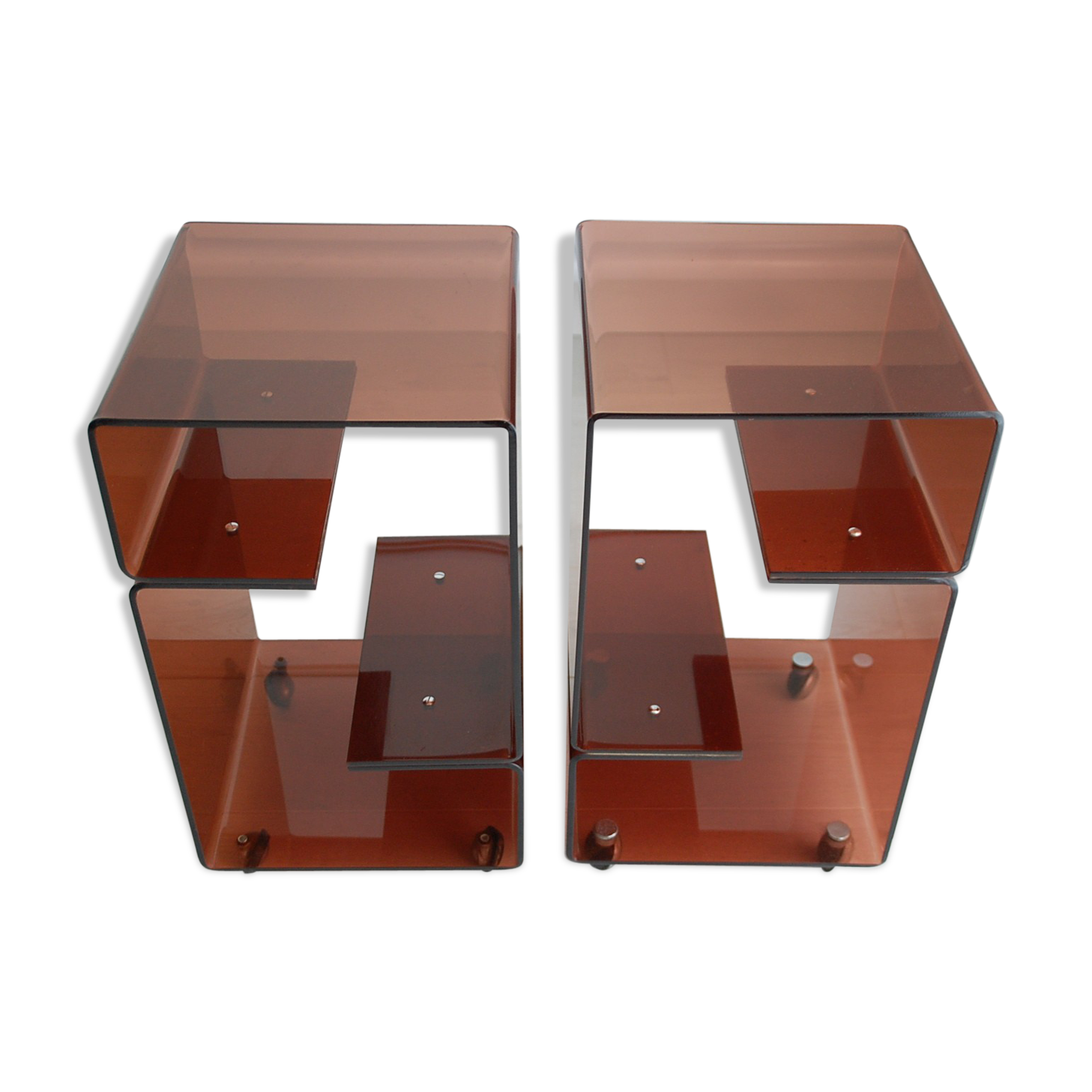 Michel Dumas bedside tables from the 70s