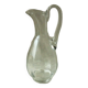 EWATER PITCHER CARAFE IN THICK GLASS WITH CUT-SIDE EFFECT