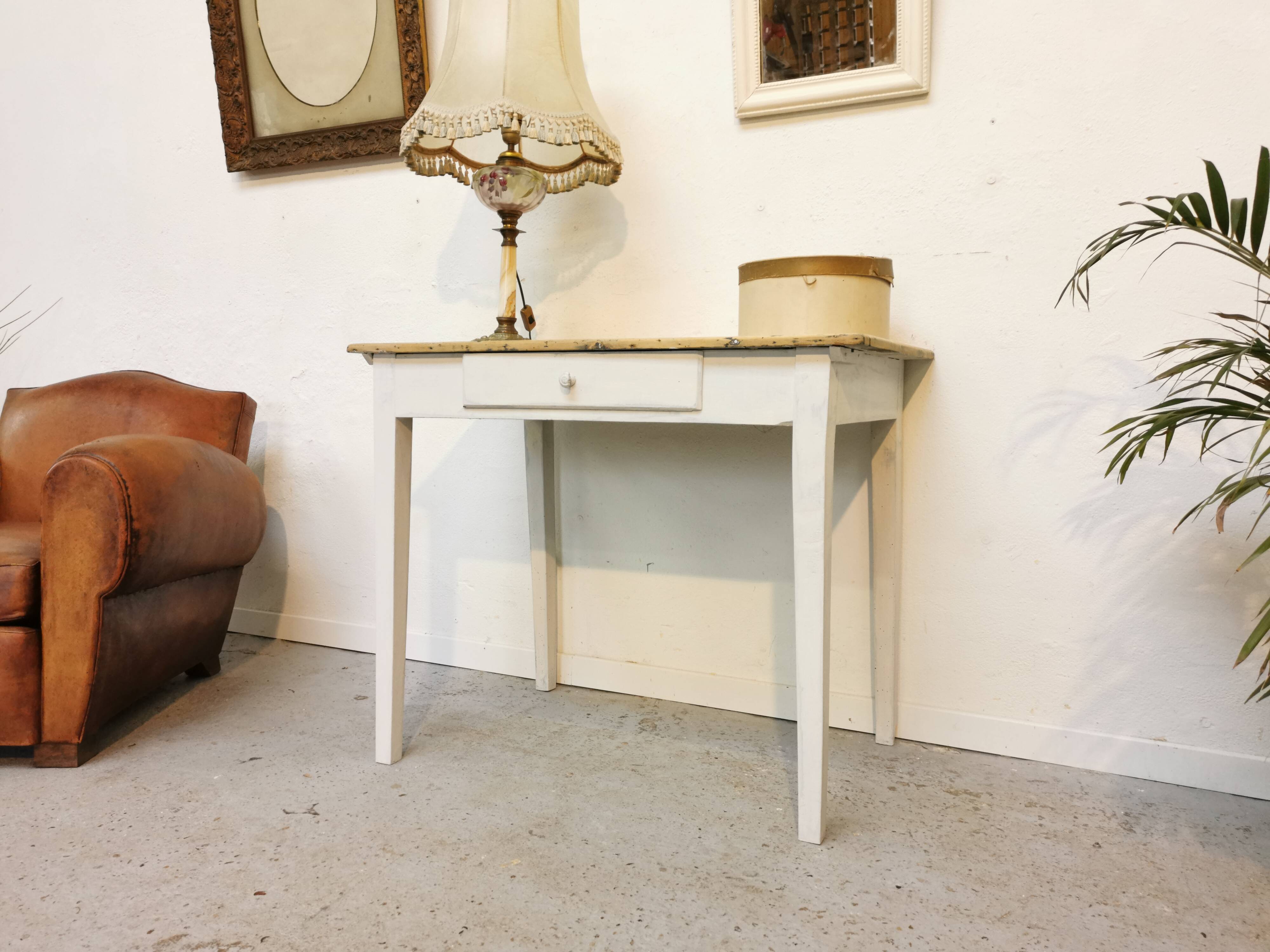 Table de ferme vintage