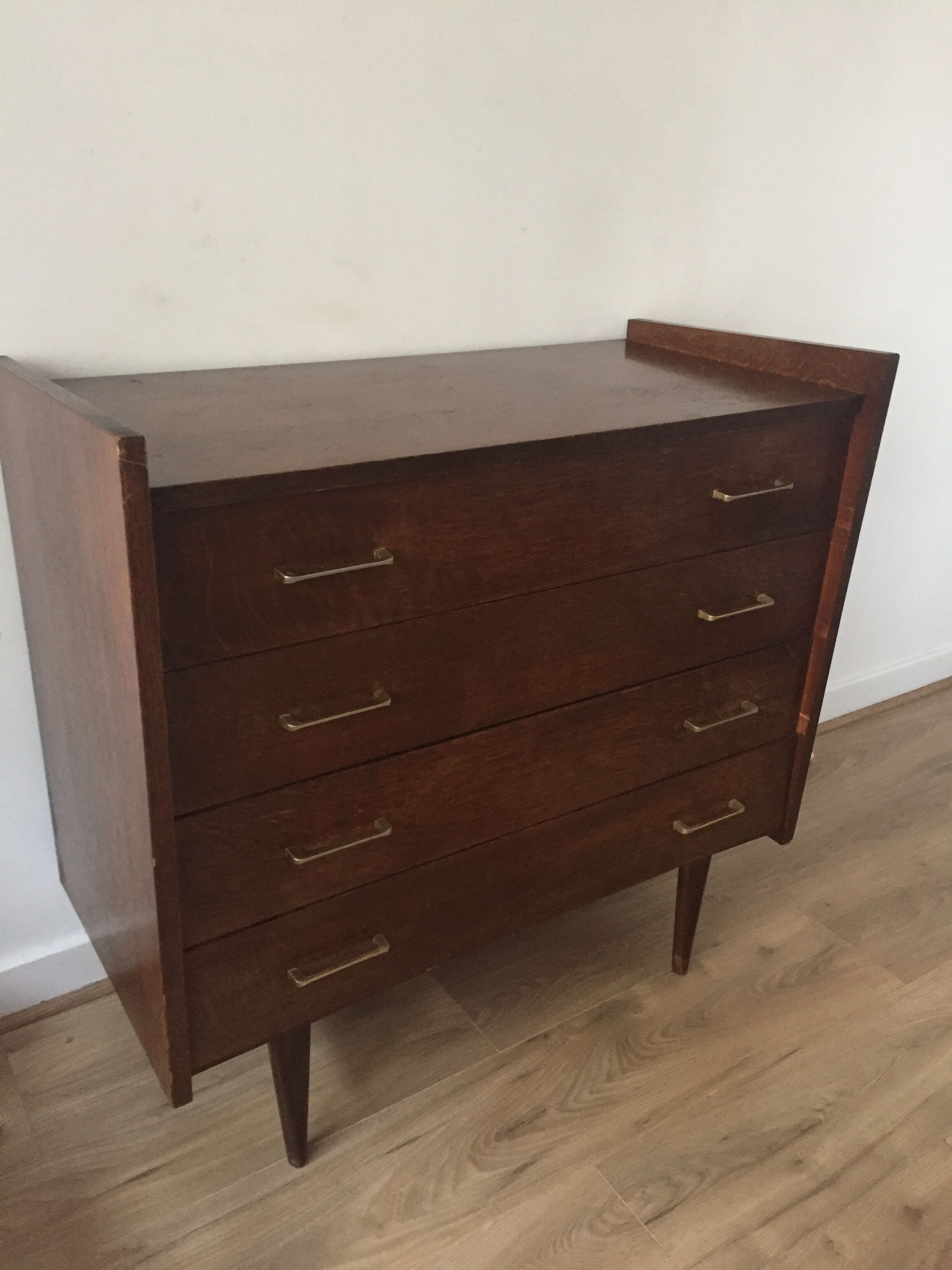 Commode vintage pieds compas année 50/60