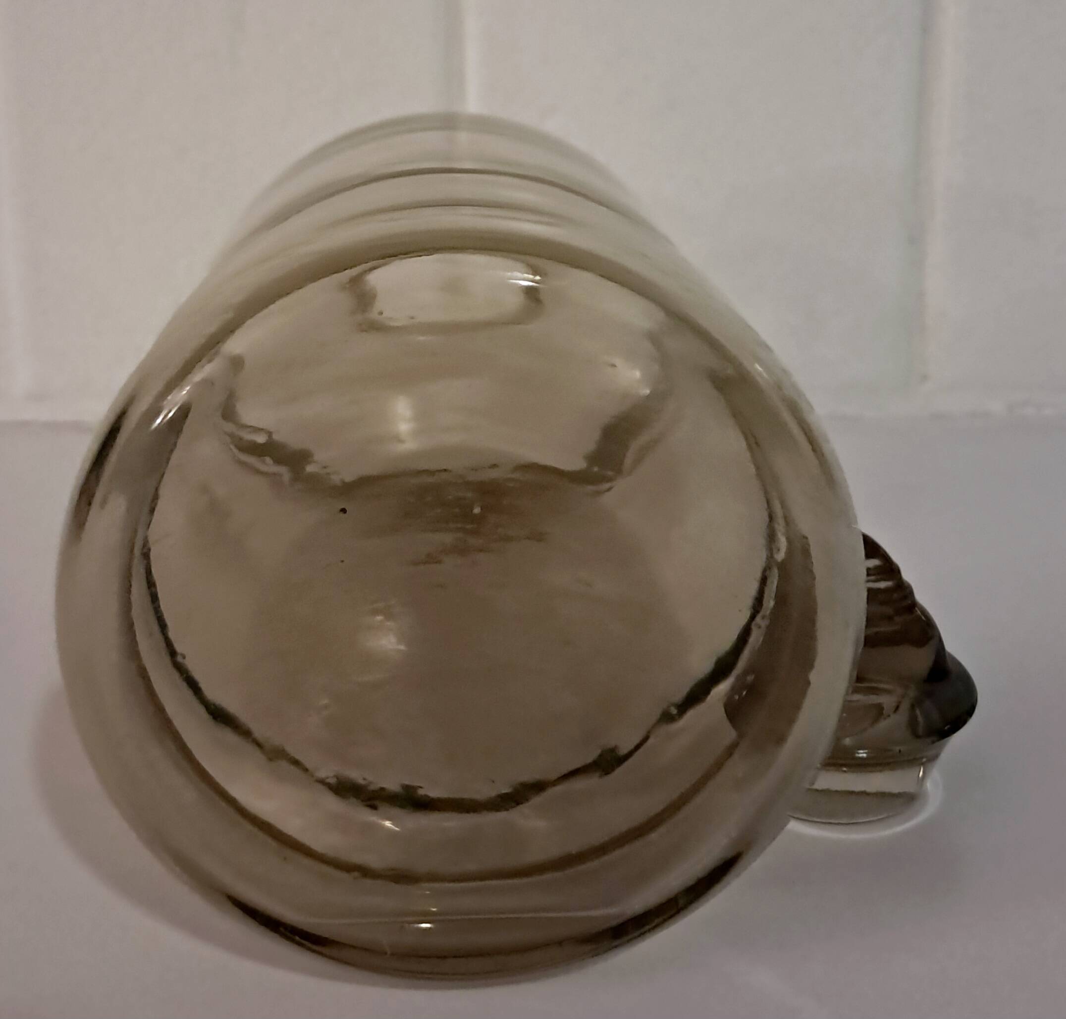 Amber Art Deco carafe from the 1930s