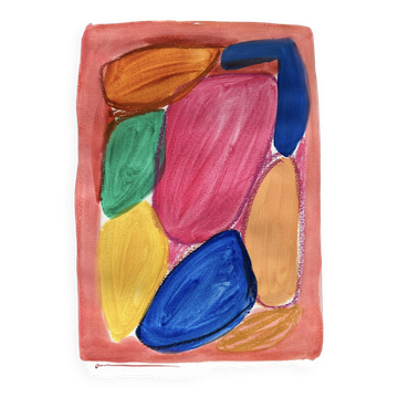 Peinture originale sur papier