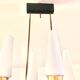 Chandelier 6 lights Arlus 1950