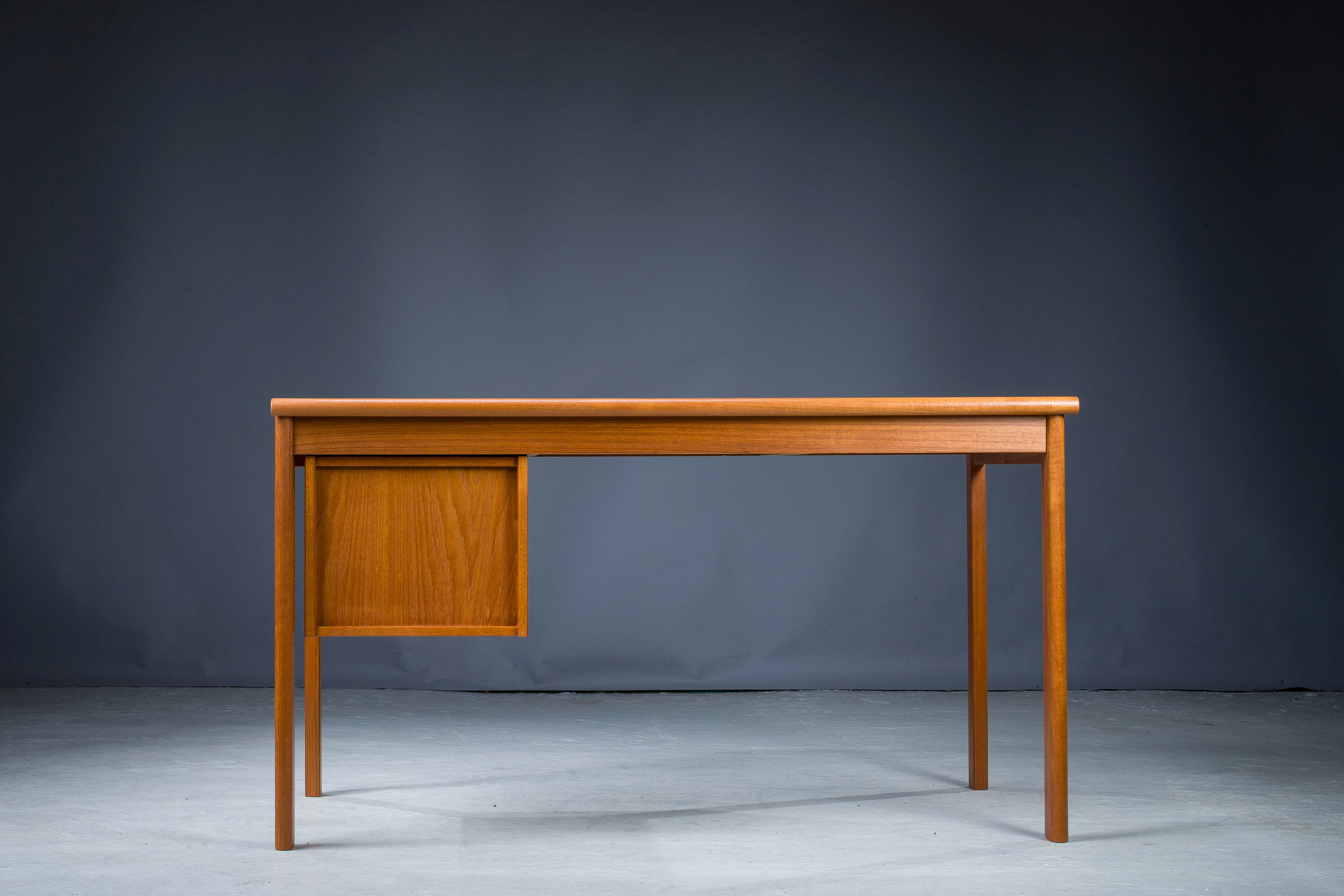 Danish teak desk by Peter Lovig Nielsen for Hedensted Mobelfabrik, 1961