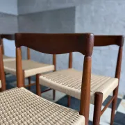 Set of 6 HW Klein chairs for Bramin