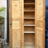 Vintage wooden wardrobe from 1940.