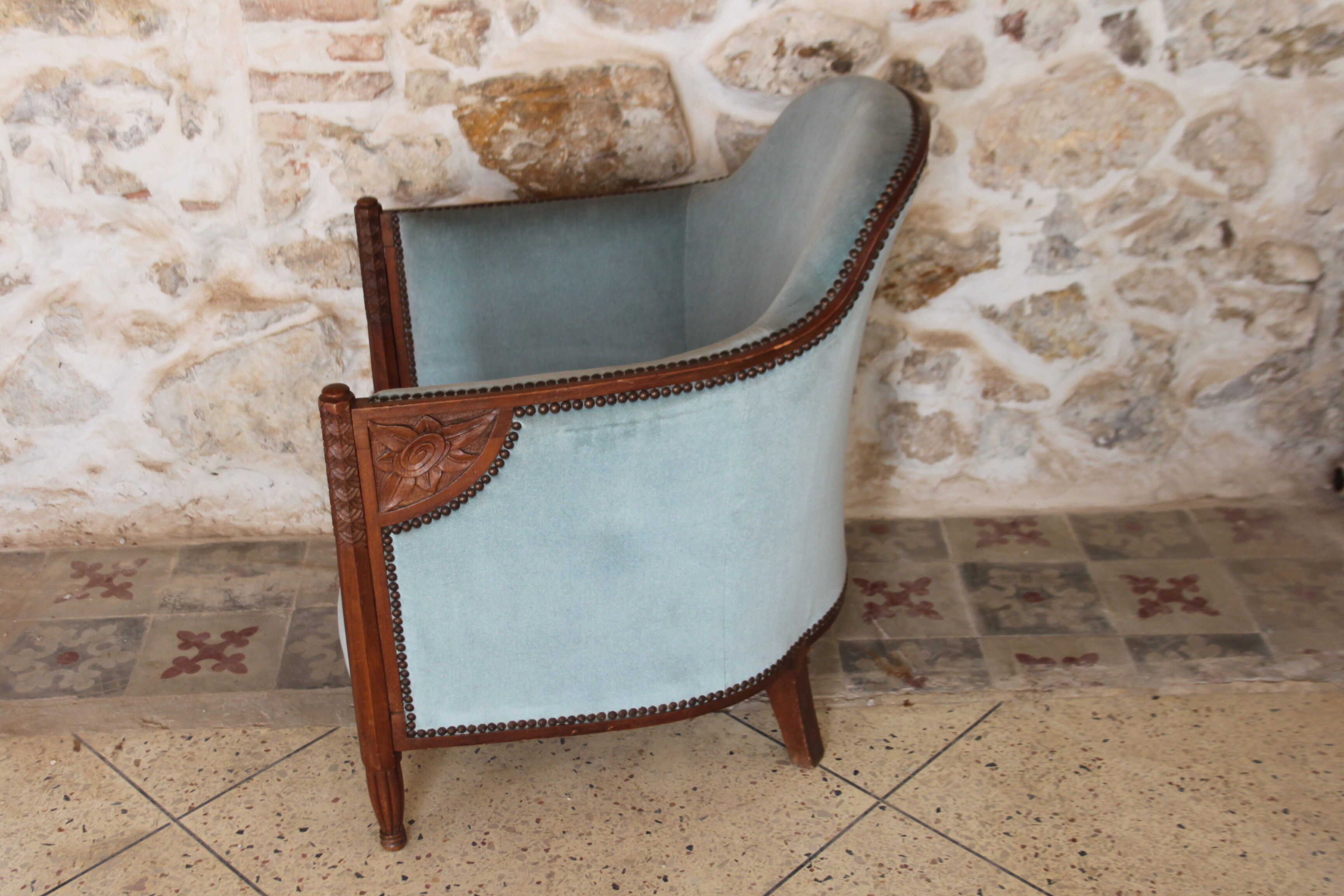 Art déco armchair years 30